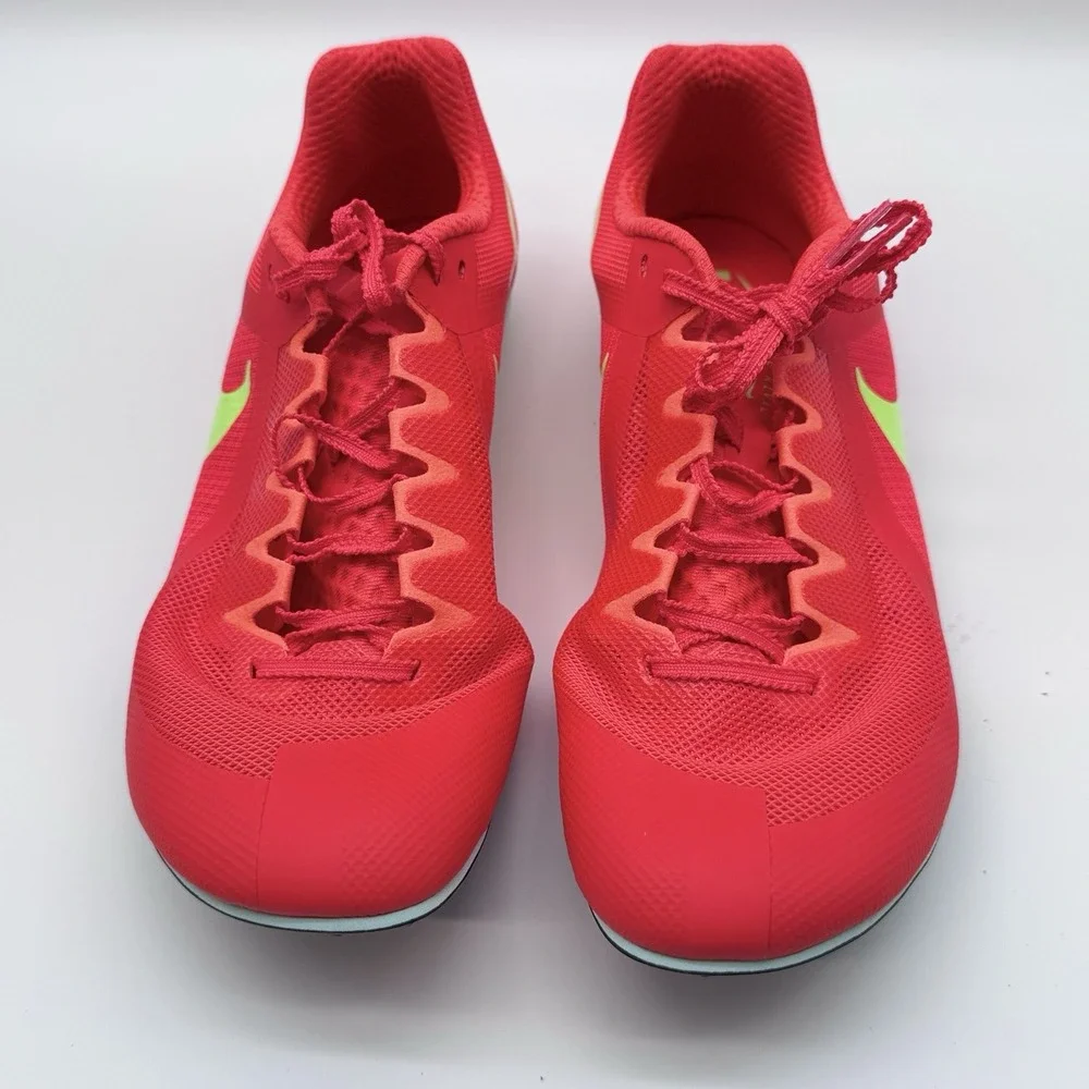 Size‎ 12M- Nike Zoom Rival Multi Sprint Track&Field, Bright Crimson/lime Green